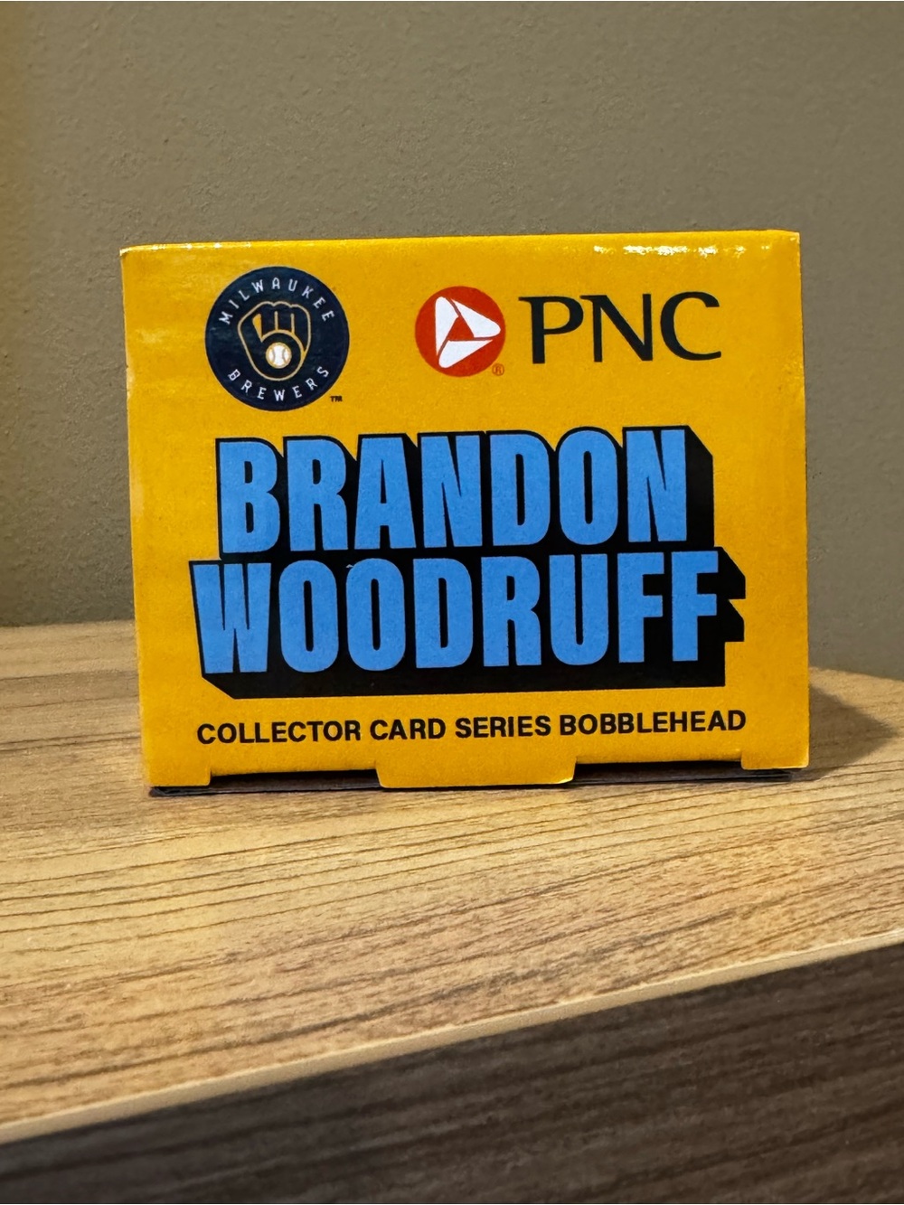 New 2026 Milwaukee Brewers Brandon Woodruff Batting SGA Bobblehead Promo 7/18/26 - Picture 4 of 6